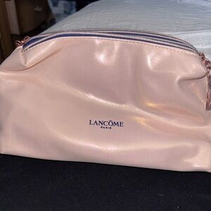 Lancôme Shimmery Pale Pink Cosmetic Pouch